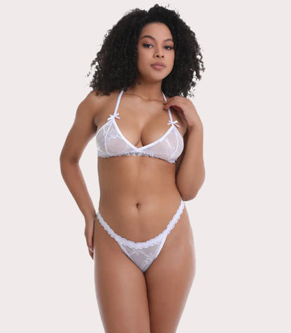 The matching lingerie set