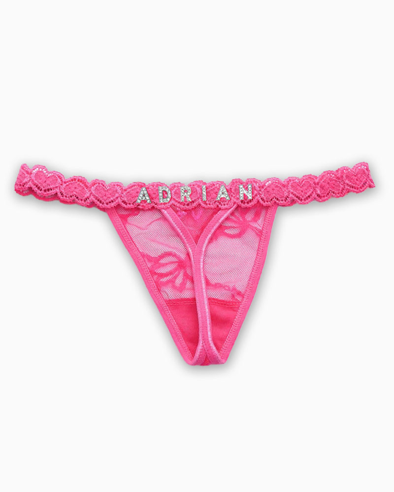 Custom Name Thong